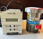 New Open-box Varian Turbo-v Vacuum Pump Plus Controller.. Fixed Price $2350.00.