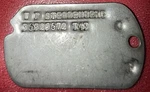 WW2 Dog Tag To 2127TH / 2517TH Army Air Force Base Unit, San Marcos Texas (3). Fixed Price $20.00.