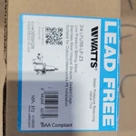 Watts 3/4 LFU5B-LP-Z3 Brass Water Pressure Reducing Valve Lead Free 10-35 Psi. Fixed Price $300.00.