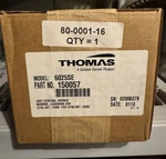 Thomas Linear Diaphragm Compressor/vacuum Pump 150057 Model 6025SE Hz, 115V. Fixed Price $125.00.