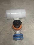 Georg Fischer 160 X 63 Lateral Tee Valve Flg 155.994.900. Fixed Price $119.99.