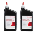 Robinair Premium High Viscosity Vacuum Pump Oil Quart 2 Pack Low Moisture. Fixed Price $40.99.
