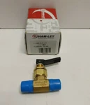New Old Stock! Ham-let 1/4" Brass Toggle Valve H-1280-B-N-1/4. Fixed Price $79.95.