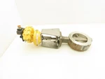 Crane Flowseal Stainless 4" Butterfly Valve W/kinetrol Pneumatic Actuator. Fixed Price $339.99.