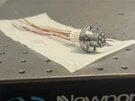 8-PIN Electrical Feedthrough 1.33" Conflat (cf) Flange Uhv High Vacuum Chamber. Fixed Price $156.00.
