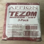 Appion TZM3PK Vacuum Pump Oil Pack H26-481 TZM1PK New Nos. Fixed Price $42.00.