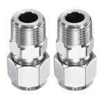2PCS Compression Fitting 10MM Od X 3/8" Npt Male Stainless Steel Coupler Adapter. Fixed Price $18.83.