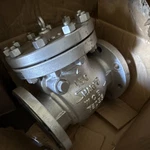 Sharpe Swing Check Valve Wcb 150 Psi Water Ansi B16.34 25114. Fixed Price $229.00.