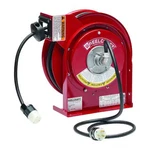 Reelcraft 4545 123 3A Cord Reel, Spring Retracted, Nema 5-20R, Awg, Red. Fixed Price $559.99.