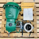 Fisher V200 Series V-ball Control Valve 4" CL150 Sst/ptfe W/ 2052 Actuator New. Fixed Price $5475.00.