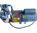 General Electric 1/2 Hp A-c Motor 5KC47MG700BS Mounted Gast Vacuum Pump. Fixed Price $200.00.