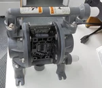 Aro Ingersol Rand PD03P-AES-DTT Diaphragm Pump Missing Pieces Please See Picture. Fixed Price $174.99.