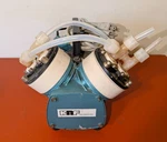 Knf UN726.1.2 Ftp Two Head Diaphragm Vacuum Pump / Tested 30 Day Guarantee. Fixed Price $405.00.