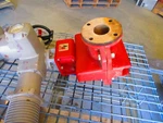 Red Valve 5200E Series Pinch 3" Flanged Pgr Sleeve W/ Auma SA07.5 Actuator. Fixed Price $1439.21.