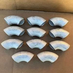 Lot Of 11 Pantech 1-1/2" Long Radius Elbow Sch 40S 304/304L Ss Butt Weld NSF-61. Fixed Price $139.95.