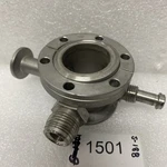 Varian 304 Esr Conflat Stainless Vacuum. Fixed Price $99.00.