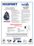 "remanufactured/remanufacturado" Masport Vacuum Pump Bomba De Vacio. Fixed Price $4195.00.