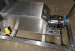 Quattroflow QF44HT-ACUEGN-230 Diaphragm Pump On Stainless Steel Cart. Fixed Price $2775.50.