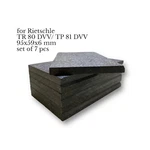 7 Pcs, 95 59 6 Mm Carbon Vanes For Vacuum Compressor Rietschle 80DVV /TR81DVV. Fixed Price $154.00.