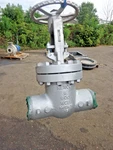 Newco 6" Class 600 Butt Weld Gate Valves (new/unused). Fixed Price $1750.00.