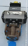 Automax Pneumatic Actuator With 1-1/2" Flanged 3 Way Durco & Westlock Positioner. Fixed Price $183.97.