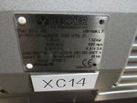 Becker 90/4-100 Vacuum Pump, 1.25/1.50KW, 1420/1680 Min **refurbished**. Fixed Price $550.00.