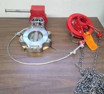 Bray 430400-11001066 4" 17-4 Ss Butterfly Valve 300# W/ Roto Hammer CL9D1 & Gear. Fixed Price $199.00.