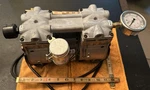 Thomas 2688VE44 Piston Vacuum Pump 115V Oil-less W/ Uharbour Liquid Gauge. Fixed Price $225.00.