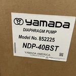 Yamada 852225 NDP-40BST 1-1/2" Stainless Ptfe Air Operated Double Diaphragm Pump. Fixed Price $5435.00.