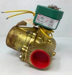 Asco 8222B86 Steam Solenoid Valve 1-1/2 5-125 Psi. Fixed Price $500.00.