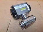 Dietrich Engineering Ball Valve W/ Actuator 1717050 TVI-N-2-C-4G-032-DA1/063. Fixed Price $400.00.