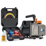 Omt Combo 1/3HP 4CFM Air Vacuum Pump Manifold Gauge Set Hvac Refrigerant Kit. Fixed Price $89.99.