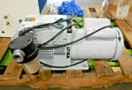 Leybold Gmbh Trivac Rotary Vane Pump + General Electric 5KCR47UG26AT Motor. Fixed Price $400.00.