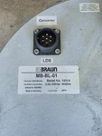 Mbraun MB-BL-01 Vacuum Tight Blower, Frequency Converter Connection 2011 230V. Fixed Price $1100.00.