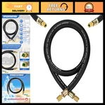 5FT High-flow Hvac Vacuum Hose 1/2" With 3/8" Fittings 600 Psi, 20 Micron Evac. Fixed Price $67.49.