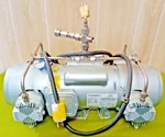 Gast 5VDF-14-M750X Oil-less Piston Vacuum Pump/ Compressor 1.5 Hp. Fixed Price $625.00.