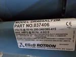 Eg&g Rotron DR404AL72M Blower. Fixed Price $435.00.