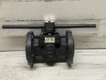 Tufline Xomox 2" 300# Wcb Plug Valve 0367. Fixed Price $199.99.