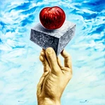 Wilfredo Barcelo (cuba,fl,b 1971) Oil Painting 152919. Fixed Price $419.00.
