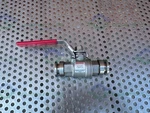 Edwards IBV16MKS Stainless Steel Vacuum Ball Valve W/ KF25 Fitting. Fixed Price $150.00.