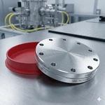 High Vacuum Nor-cal 4.62" Conflat Blank Flange DN75CF 304SS Uhv. Fixed Price $103.50.