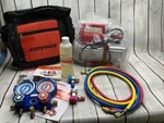 Kozyvacu Vacuum Pump Complete Tool Kit+manifold Gauge Set. Fixed Price $81.99.