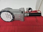 Rebuilt Cvc 4" Asa Electro Pneumatic Aluminum Vacuum Gate Valve. Fixed Price $350.00.