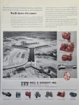Bell & Gossett Morton Grove Il Hydro-flo Pumps O'hare Intl Vintage Print Ad 1963. Fixed Price $13.77.