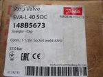 New Danfoss 148B5673 1-1/2'' SVA-L40 Socket Weld Ansi Stop Valve. Fixed Price $349.99.