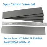 5PCS Carbon Vanes Blades For Becker Pump Vtlf/ DVLFT250 90136701005 355*65*5MM. Fixed Price $185.66.