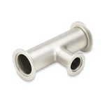 Brand New Kurt J. Lesker QF25X16T Ss Reducer Tee, Bnib/nos. Fixed Price $36.15.
