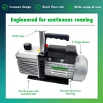 Xtractor Depot 2-STAGE Rotary Vane Pump 12CFM 2X10-1 Pa Ultimate Vacuum. Fixed Price $375.00.