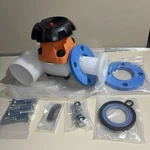 Georg Fischer +gf+ 735.992.071F Butterfly Valve 4.33 X 2.48 Flanged Pvc. Fixed Price $99.95.