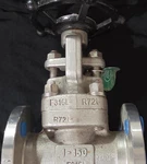 Powell Stainless Steel Class 150 Flanged Gate Valve, Manual Handwheel Rising. Fixed Price $160.00.